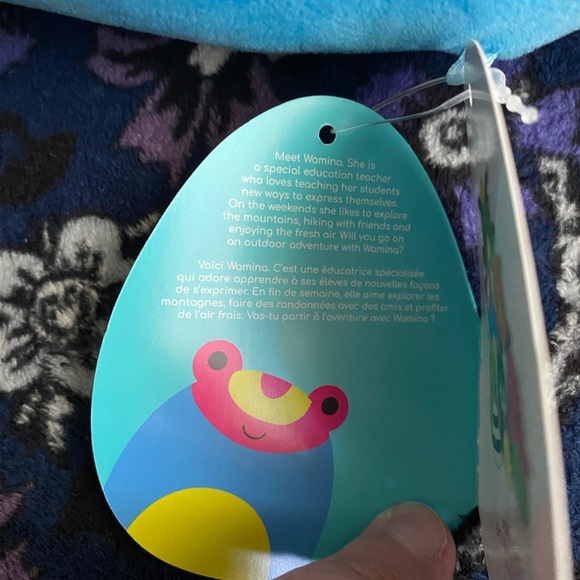 Wamina frog Squishmallow. NWT. 8 inch. - Picture 4 of 5